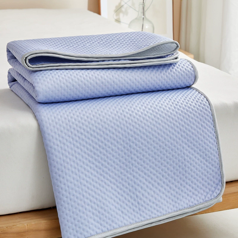 Summer silk massager, set for students, mat, 3 piece set, washable