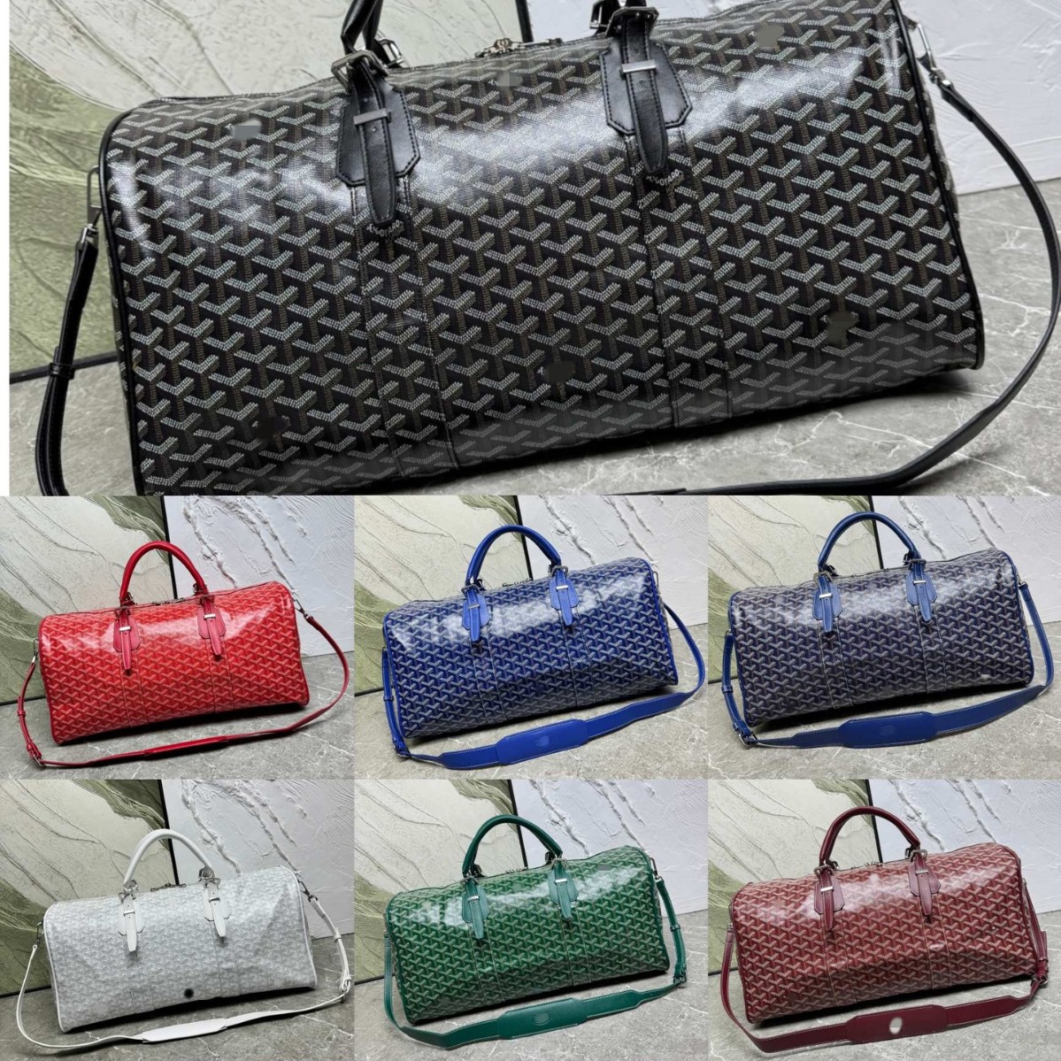 Capacious travel bag