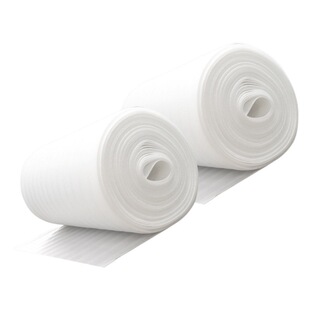 1mm2mm Pearl cotton filled cotton shockproof film shatterproof protective film express packaging film thickened foam coil wholesale