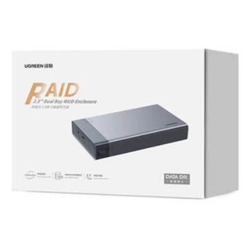UGREEN 绿联 TYPE-C3.1Gen2 Mother Transfer dual-disk position 2.5-inch disk box CM381