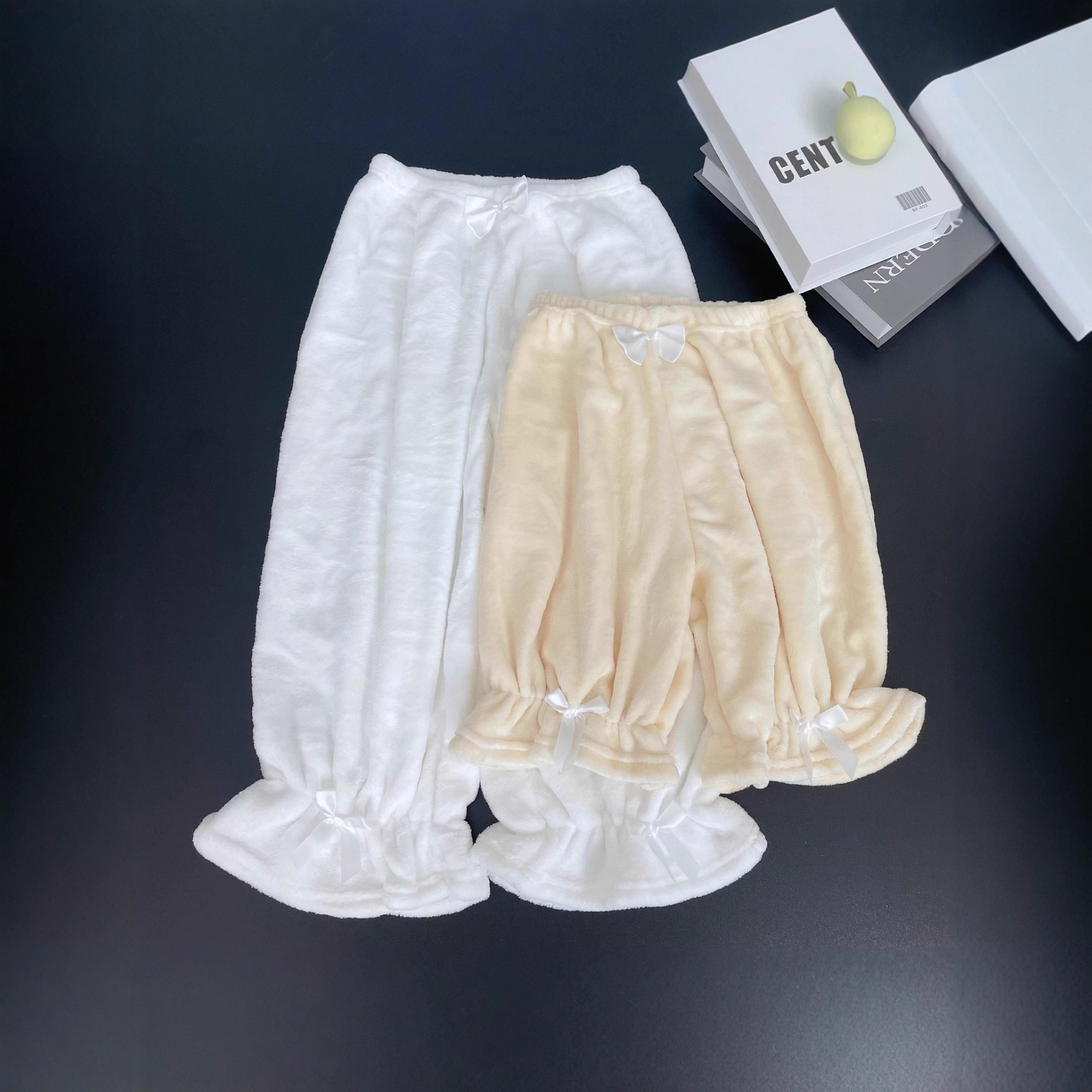 加绒南瓜裤lolita打底裤子女jk可外穿安全短裤保暖灯笼裤防走光冬