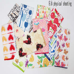 Amazon cross-border ultra-fine tea towel tea ceremony tea cloth wholesale cotton absorbent lint thickening fresh wholesale
