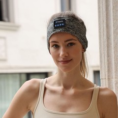 ブルートゥース頭巾運動フィットネス睡眠イヤホン無線ヘッドセット遮光アイマスク音楽ヘアバンド