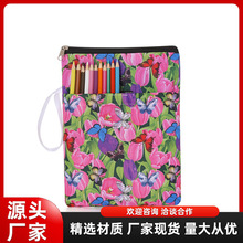 亚马逊印花书籍保护套 牧师笔记本防水收纳袋 多功能PU书套批发