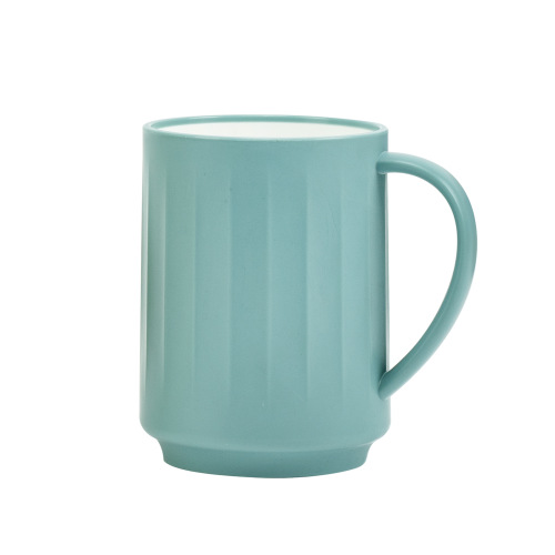 Macaron Color Creative Fashion Water Cup Dental Cup Simple Mouthwash Cup Thick and Durable Couple Water Cup with Handle