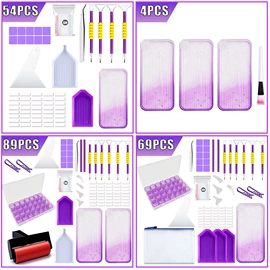 钻石画、皮画;收纳盒;绘图模板