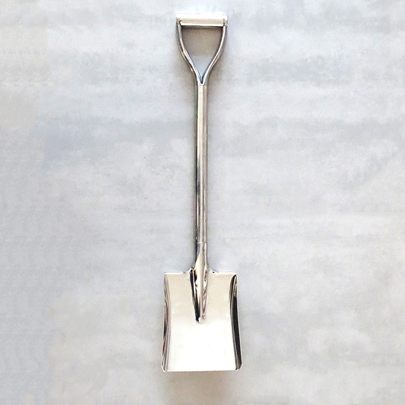 厂家批发不锈钢小铁锹户外挖土铲子园艺工具养花铲子