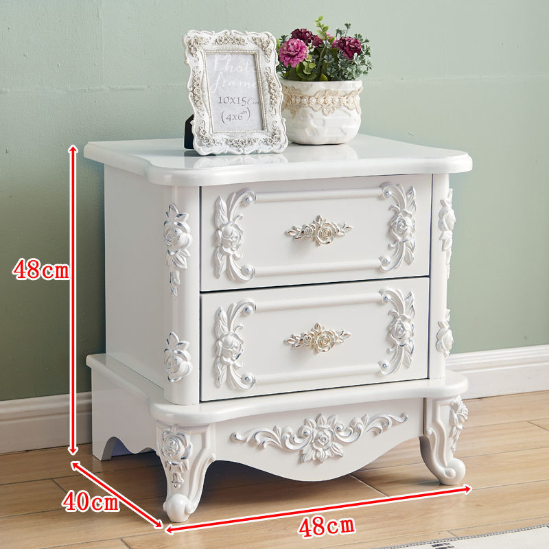 48cm 와이드 매트 화이트 실버