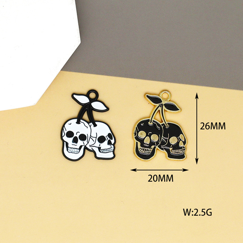 25g Weight Pendant Jewelry Making Type 16*30mm, 19 * 21mm, 20 * 23mm Jewelry Making Size DIY Jewelry Accessories Classification 10 PCS/Package Quantity Alloy Material Halloween Festival Pumpkin, Bow Knot, Skull Pattern Enamel Design Cool Style, IG Style Style 10 PCS/Package 16*30mm 19 * 21mm 20 * 23mm Alloy Pumpkin Bow Knot Skull Pendant 15