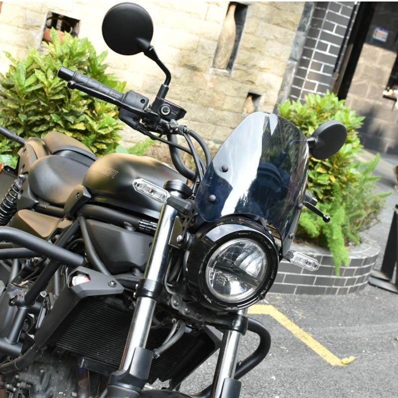 Suitable for Kawasaki Eliminator 500 Eliminator Windshield Side Bag Luggage Rack Rear Backrest Suitable for Kawasaki Eliminator 500 Eliminator Windshield Side Bag Luggage Rack Rear Backrest