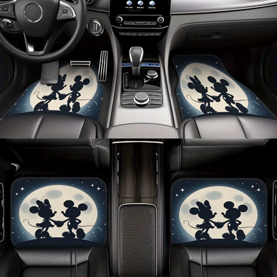 Avtomobil döşəmə paspasları — care car mat floor - personalized-floor-mats-7-3545cm-two-piece-set