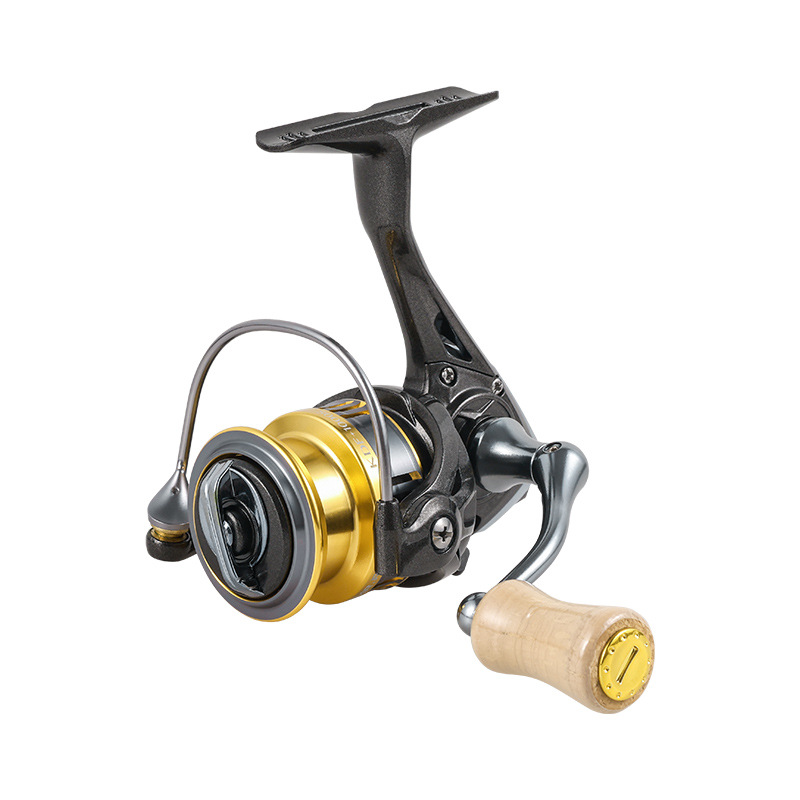 Sr. carrete insignia miniatura carrete de pesca luya rueca 1000 tipo carrete de pesca corriente caballo boca blanco raya carrete de pesca