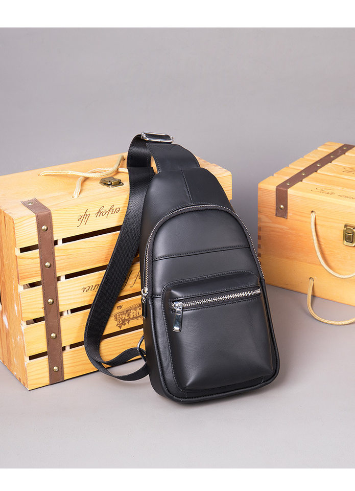 Túi đeo chéo nam đeo ngực da bò lớp đầu 17×5×30,5 cm — 20202 màu đen, 698 màu đen, Cà phê 698, 9011 màu đen chi tiết 96