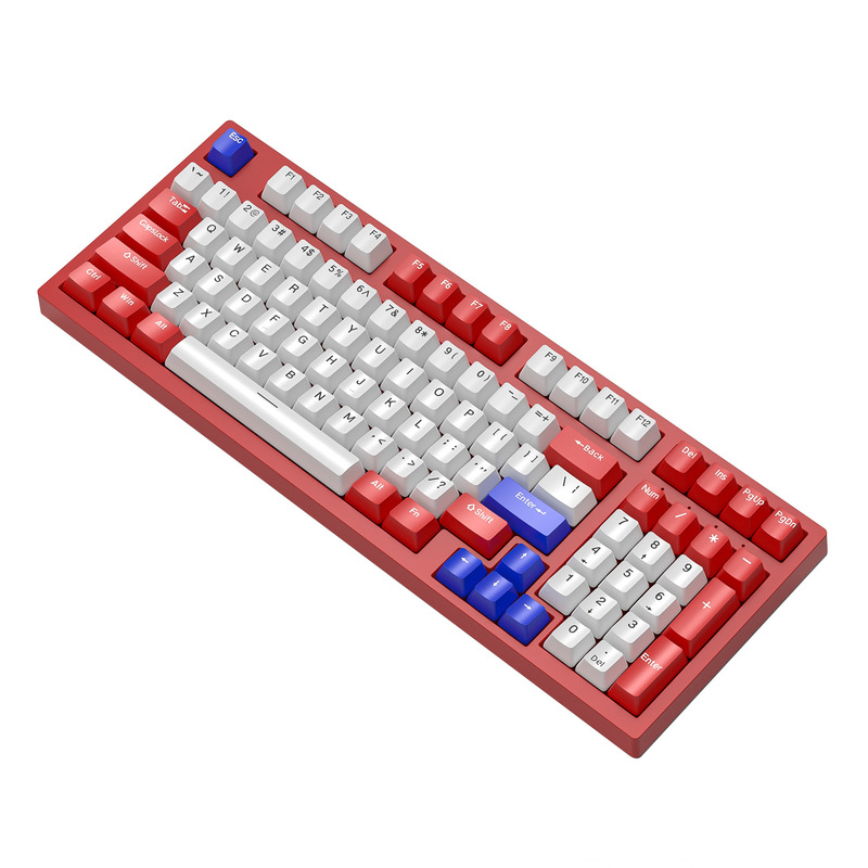 K98青軸マクロ定義ゲームキーボード混彩発光機械キーボード卸売り|undefined