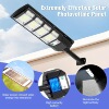 1pack Three Sided Luminescence Solar Street Lights Outdoor|ms