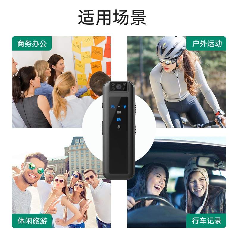 HD 1080P Sports Back Packing Records Recorders Infrared Night Visual Capital Conference One -click Records Photo 4
