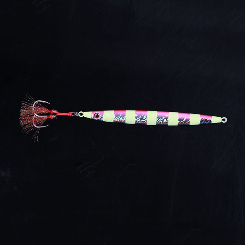 Big Jigging Spoon Lure Vertical Jigs Bass Trout Fresh Water Fishing Lure