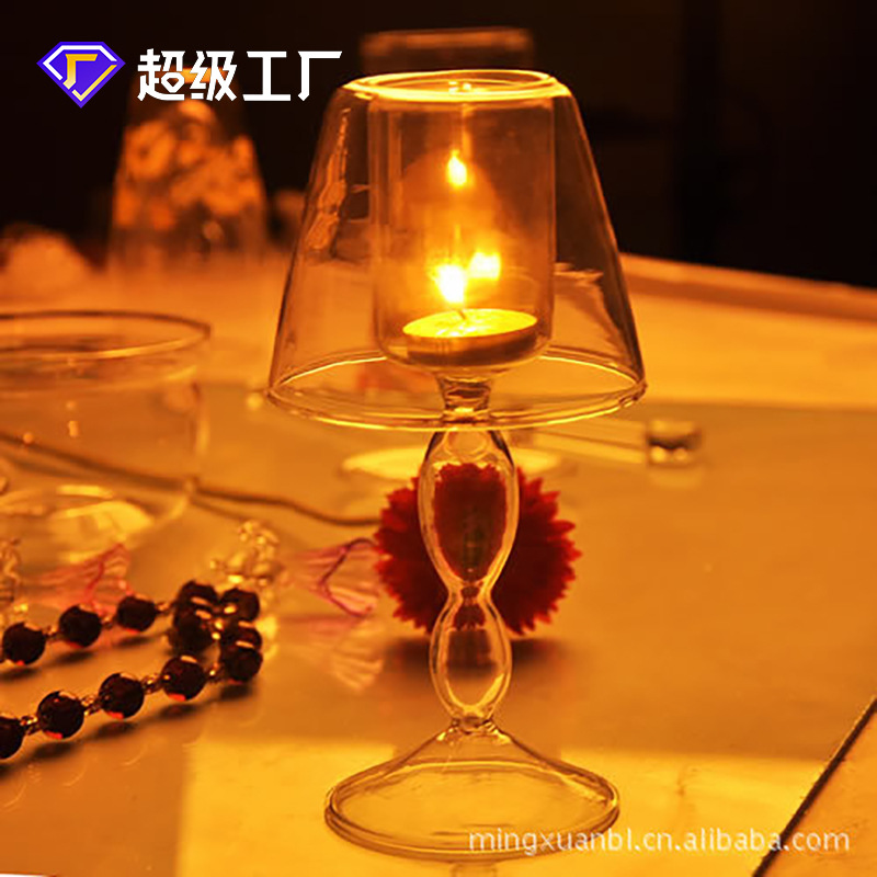 Directo de fábrica lámpara Mesa Europea diseño romántico candelabro cristal decoración del hogar Accesorios