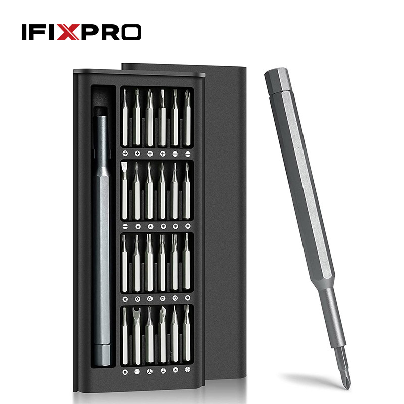 跨境热销24合一精密螺丝刀套装家用维修组合套装多功能螺丝刀