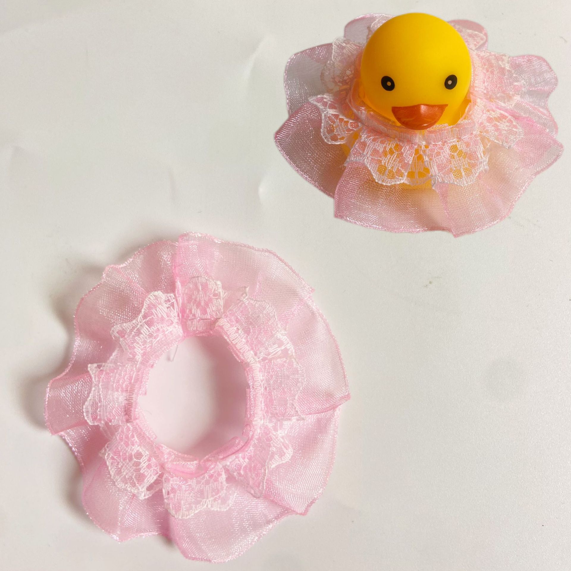 国境を越えた水小黄鴨部品アクセサリー8号アヒル帽子マフラー飾り手打レモンミルクティープレゼント
