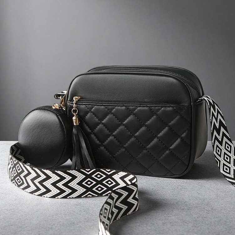 几何流苏包女式2025新款时尚手拿包大容量中年妈妈斜挎单肩包代发