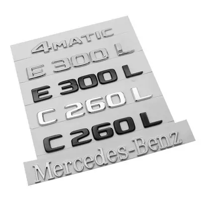 lettering for car decoration, E-Class | Car logo