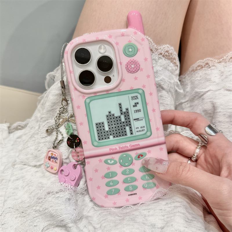 ゲームブロック iPhone15promax Apple 13 ビッグブラザー携帯電話ケース 16 かわいい 14 クリエイティブ 12 トレンディ|undefined