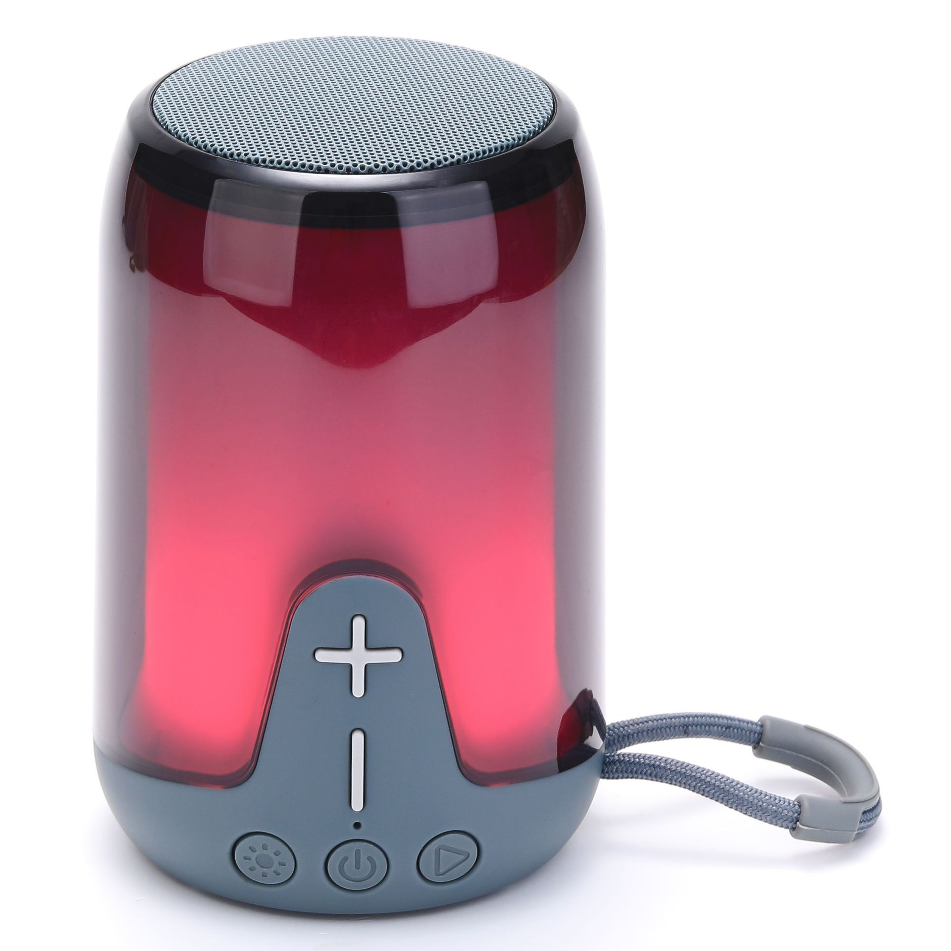 Transfronterizo comercio electrónico TG652 altavoz bluetooth pulsante efecto de luz transparente alta calidad de sonido bajo pesado RGB regalo de sonido bluetooth