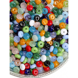 A 70860 Glass rice bead wheel bead beading parts ��������܇