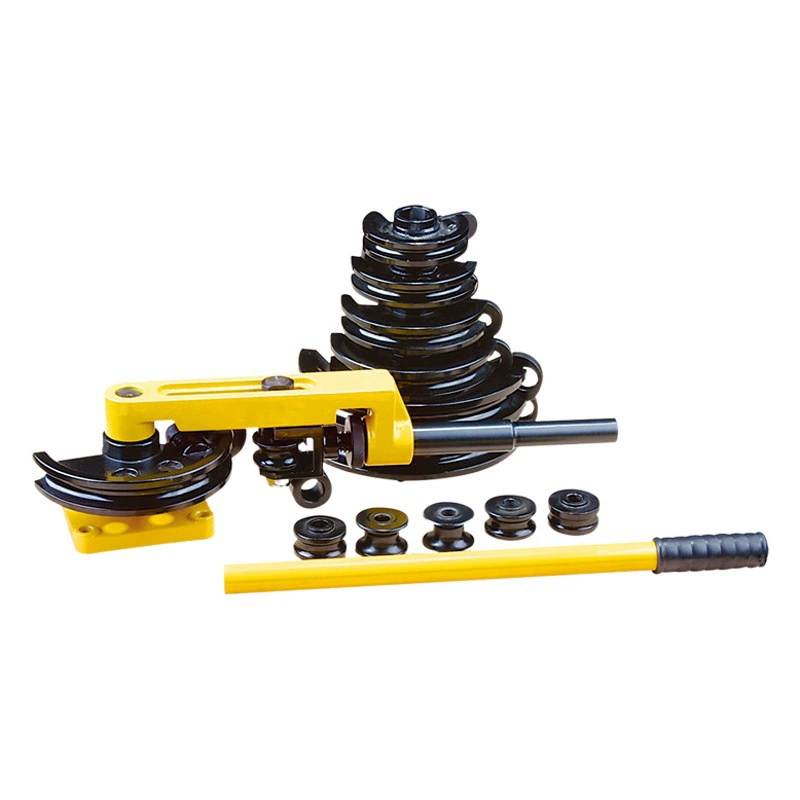 Tiger King 3/8-1 дюйм Ручной портативный трубогиб круглая труба оцинкованная труба железная труба трубогиб из нержавеющей стали