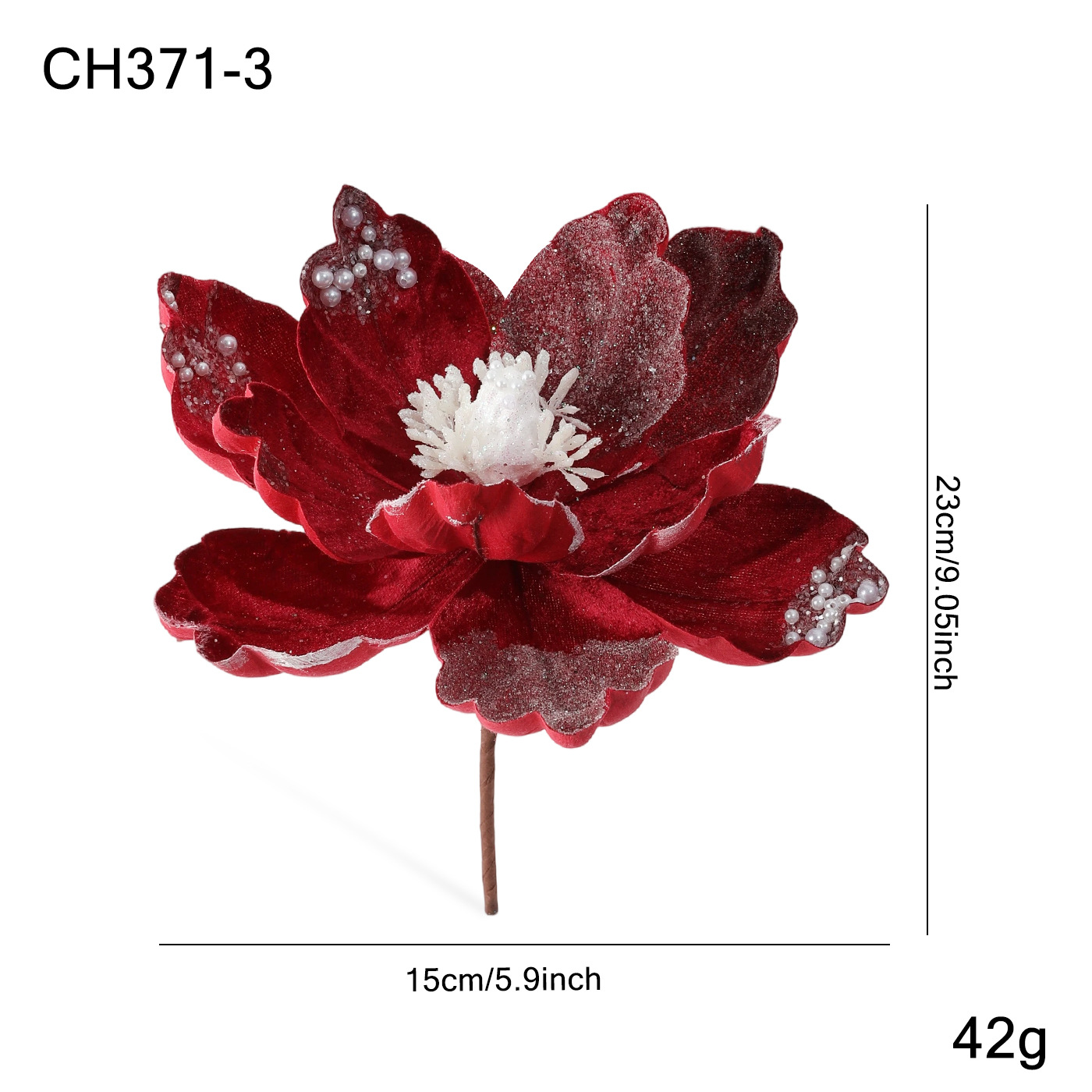 Flores rojas de Navidad