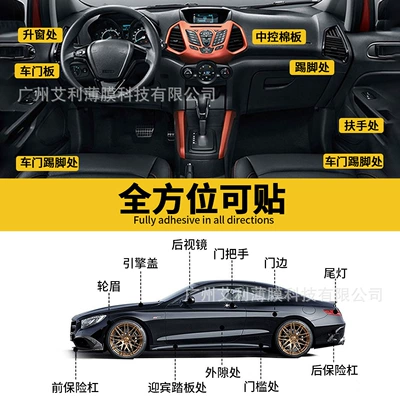 Film Car Door Bowl Door | Car paint protective film