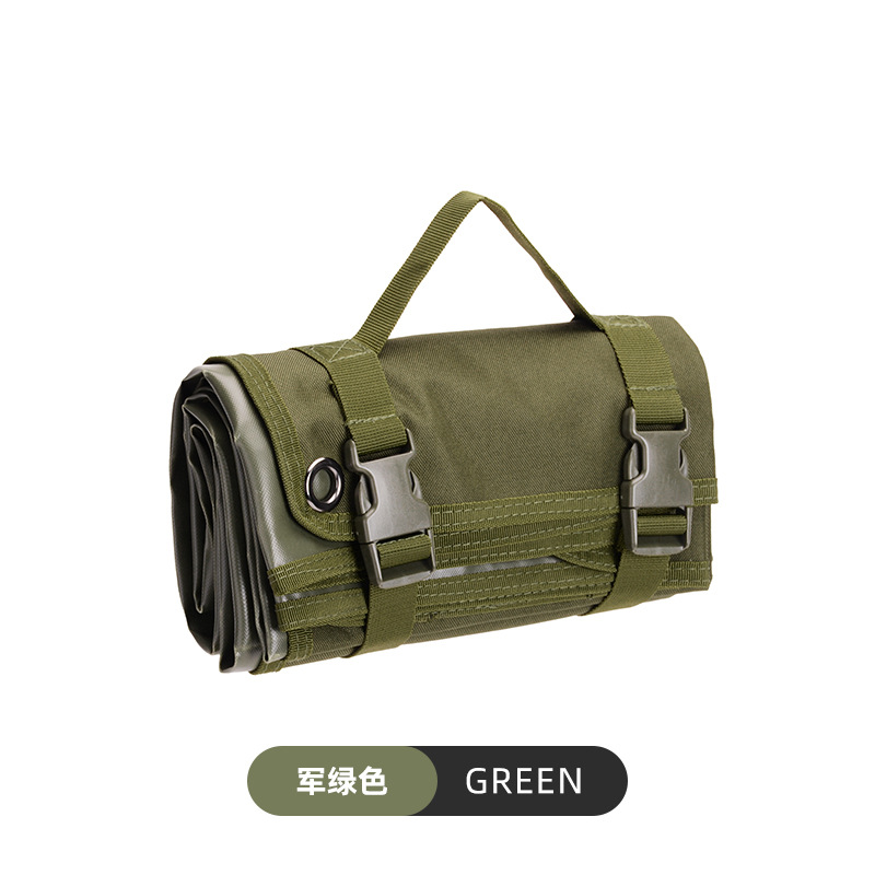 Equipo al aire libre Oxford tela estera portátil playa camping Mat picnic Mat plegable impermeable a prueba de humedad Mat tiro estera