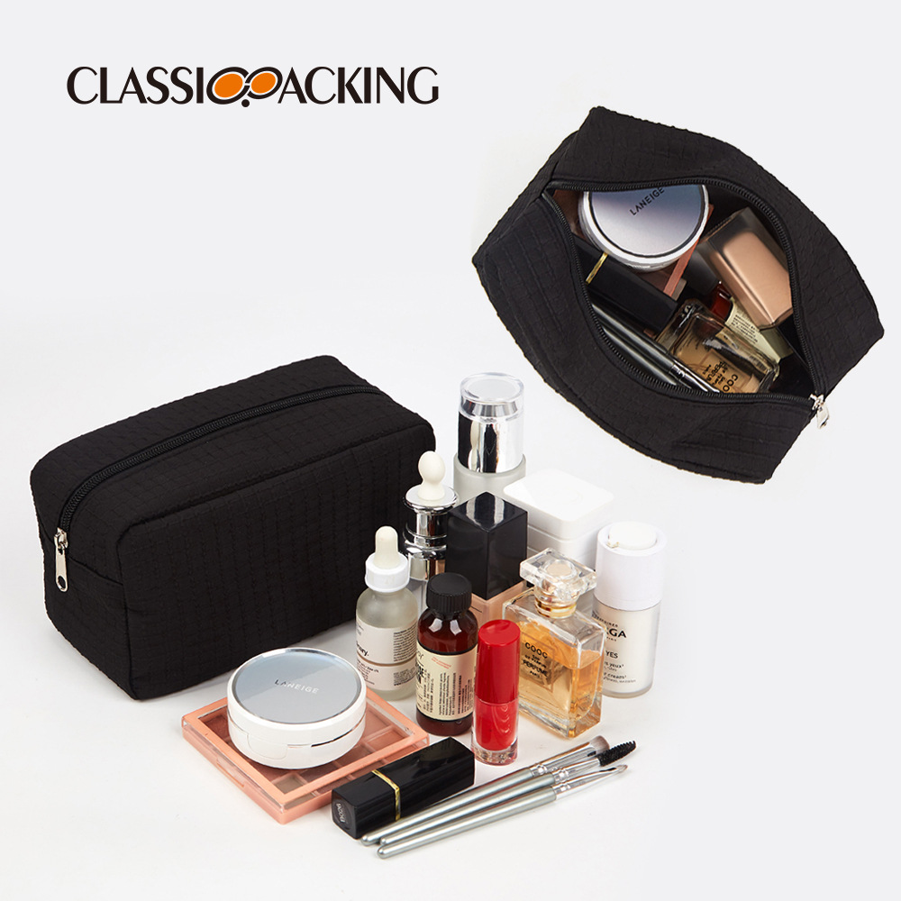 Fabricantes al por mayor Corea simple bolsa de cosméticos impermeable gran capacidad maquillaje bolsa de almacenamiento puede agregar logotipo bolsa de lavado impermeable