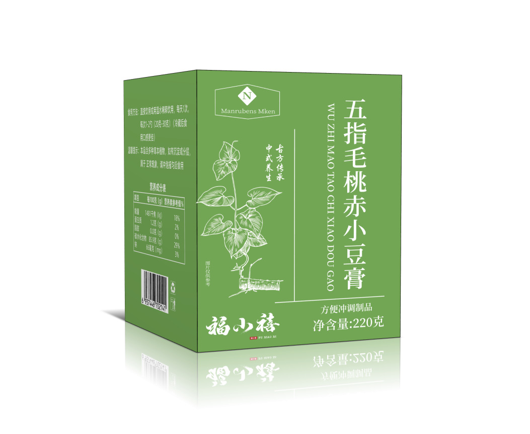 다섯손가락 복숭아 팥 페이스트 220g