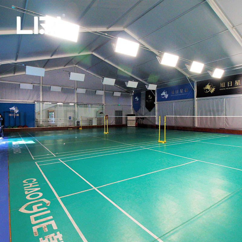 户外大型装配式篮球场房羽毛球场帐篷大型活动棚户球场球场遮阳篷