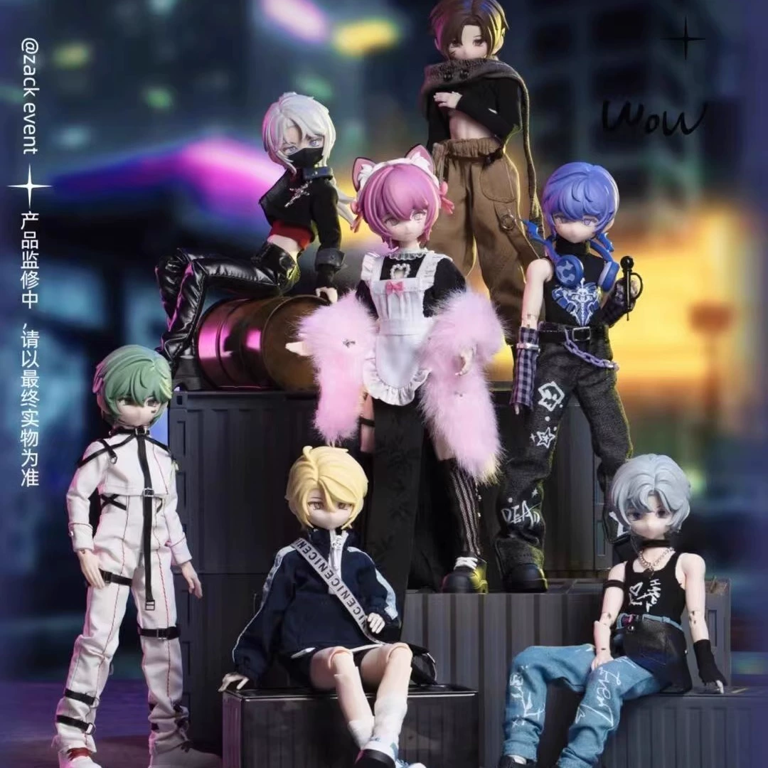 Подлинная кукла-знак Zack Zack инцидент 8 баллов bjd фигурка в слепой коробке украшения модная кукла подарки
