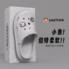 大嘴猴拖鞋女士外穿防滑厚软底2023新款家居沙滩户外休闲洞洞鞋女