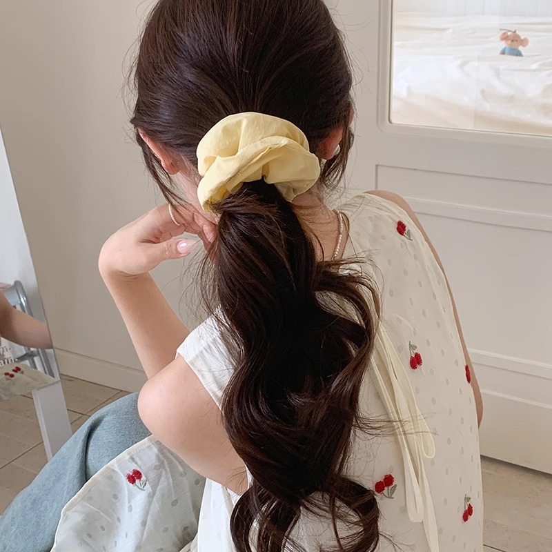 Advanced Sense Super Blue Intestent Hair Circle para el cabello femenino 2025 nuevo estilo atar cabeza flor cuerda para el cabello bola cabeza cuerda para el cabello accesorios para el cabello