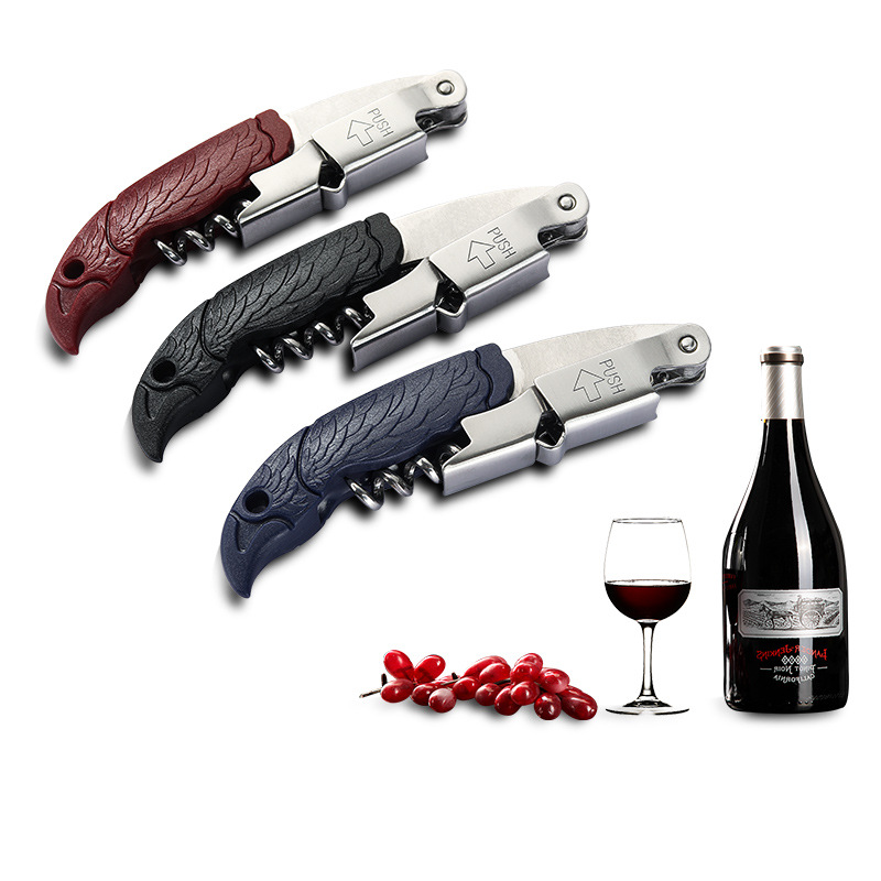 Manufacturer's Multifunctional Bottle Opener Creative Beer Wine Stainless Steel Red Wine Bottle Opener Wine Pourer Wholesale