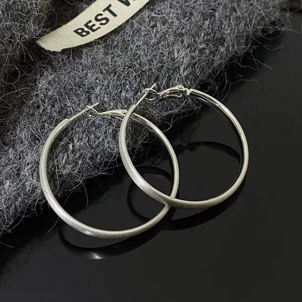 YG2957 silver large size 4cm thick silver