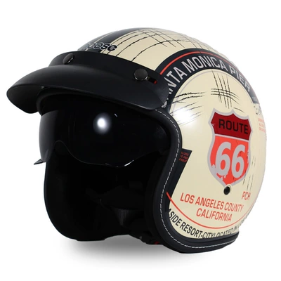 Designed for Wholesale, Retro Helmets for: Motosiklet kaskı (dəbilqə) - retro-yellow-s