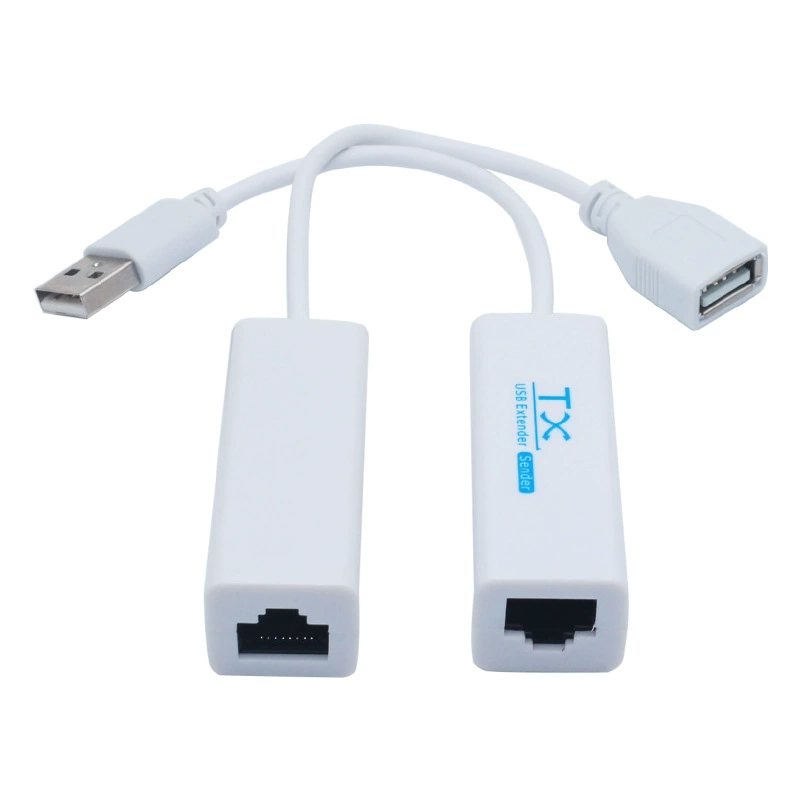 Усилитель сигнала USB удлинитель 200 м, USB 2.0 до RJ45, USB сетевой ротор