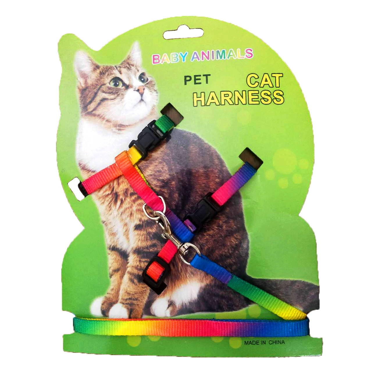 Новый кошачий Тяговый ремень кошачий поводок для домашних животных кошачьи товары для домашних животных оптом