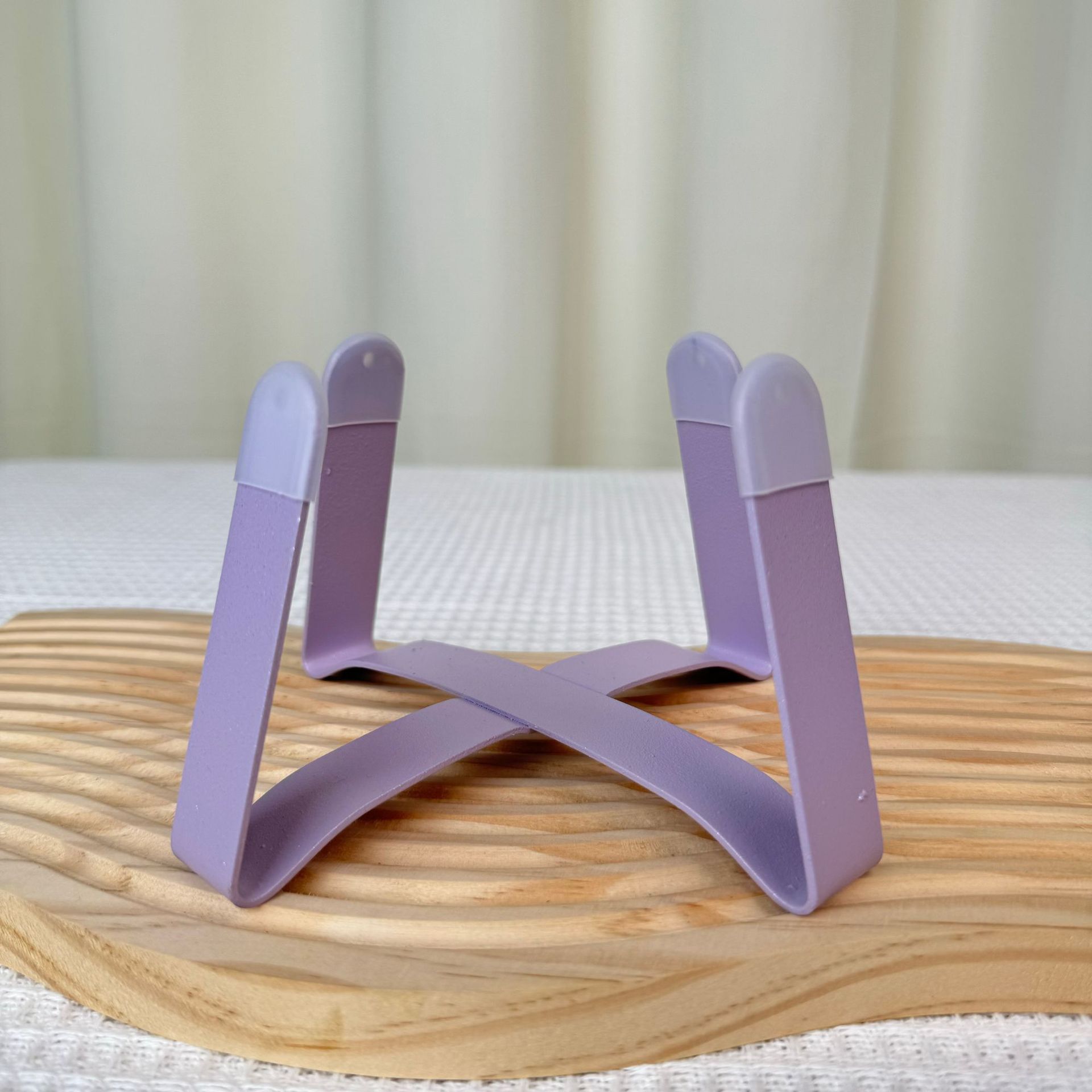 보라색 9cm 높이 증가 철제 프레임 [미끄럼 방지 커버 포함]