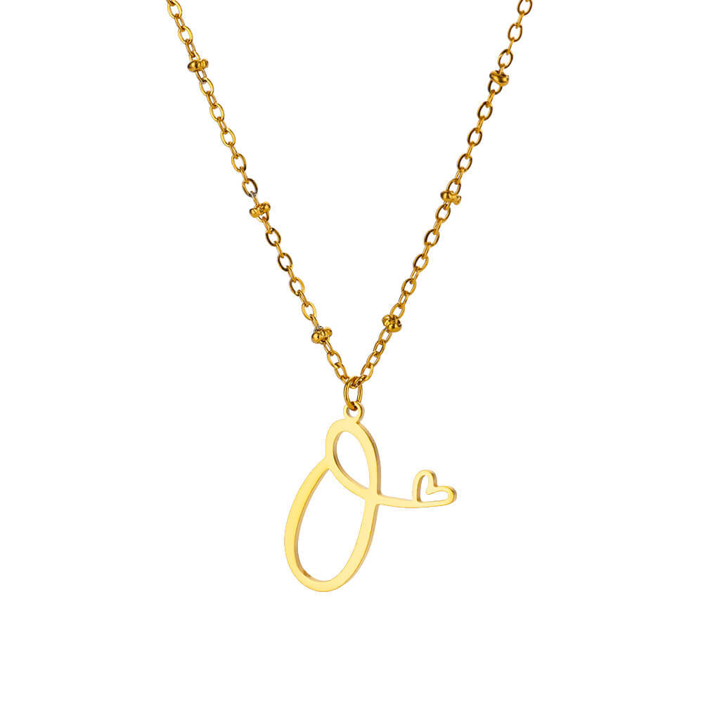 8g Weight 0.03µm-0.05µm Gold Plating Thickness PVD Coated Gold Plating Process Real Gold Plated Plating Material 304 Stainless Steel Pendant Material Pendant Necklace Classification 304 Stainless Steel Chain Material cable chain Chain Type 1 Piece Quantity Holiday, Daily Occasion 304 Stainless Steel Material Letter, Heart Shape Pattern Unisex Gender IG Style, Sweet Style Waterproof Non Tarnish, Plating, Hollow Out Craft PVD Coated Real Gold Plated Letter Heart Shape 304 Stainless Steel IG Style Sweet Waterproof Non Tarnish 304 Stainless Steel Pendant Necklace 24