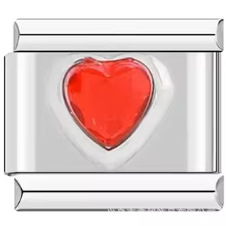 AliExpress Venta caliente DIY9mm módulo pulsera amor corazón doble melocotón corazón joya serie de costura de acero inoxidable pulsera de una sola pieza