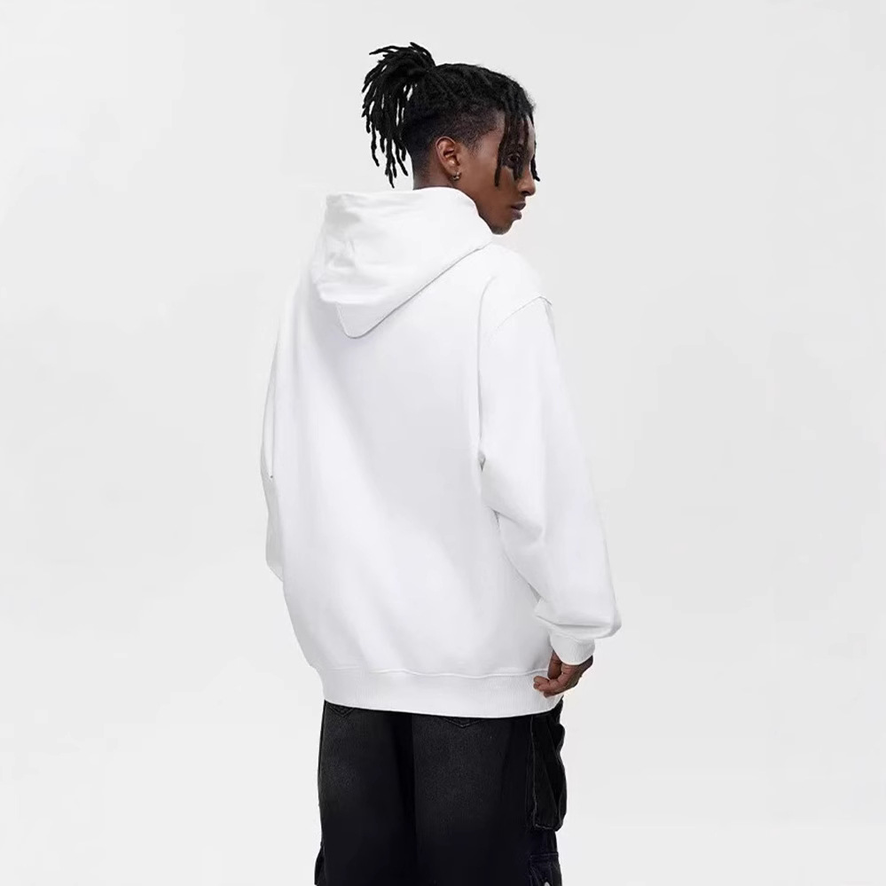 Marca de moda FOG otoño y invierno nuevo 380G gran bucle con sudadera encapuchada hombre pesado engrosado camiseta encapuchada suelta europea y americana