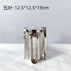 Modern and minimalistic silver metal jewelry, decorations, European style
