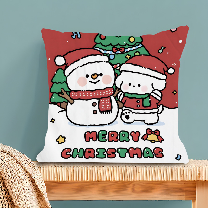 만화 크리스마스 베개-4